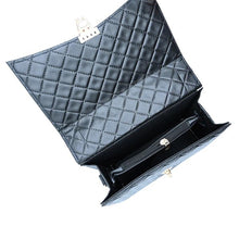 Bella Quilta Tote Bag – Black