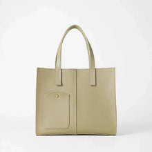 Modern Pocket Tote – Beige