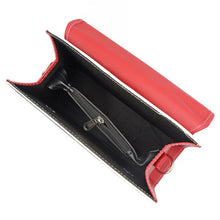 Multi-Color Crossbody Bag – Black & Red