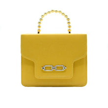Lustre Pearl Tote – Vibrant Yellow Handbag